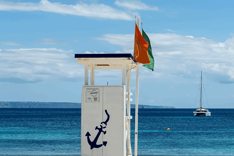 Palmanova beach Majorca Mallorca blue sea