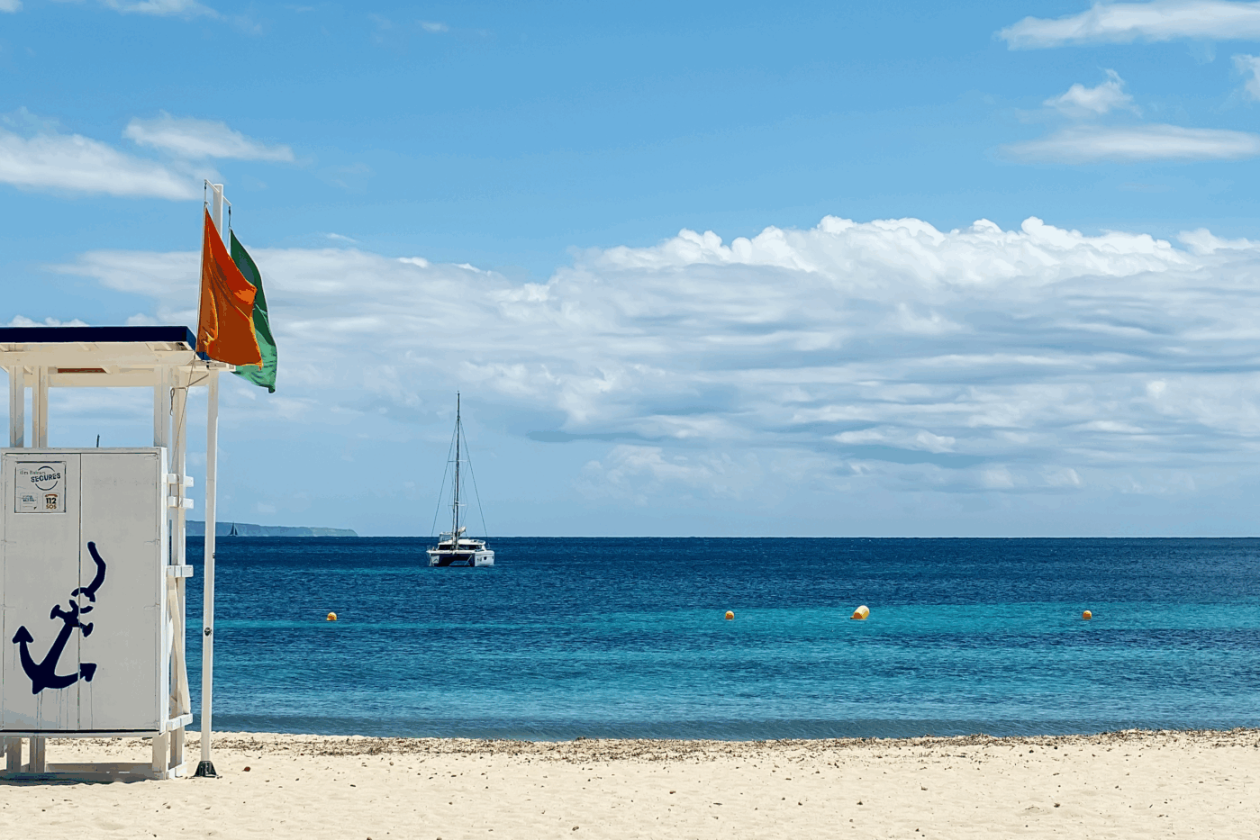 Palmanova beach Majorca Mallorca blue sea