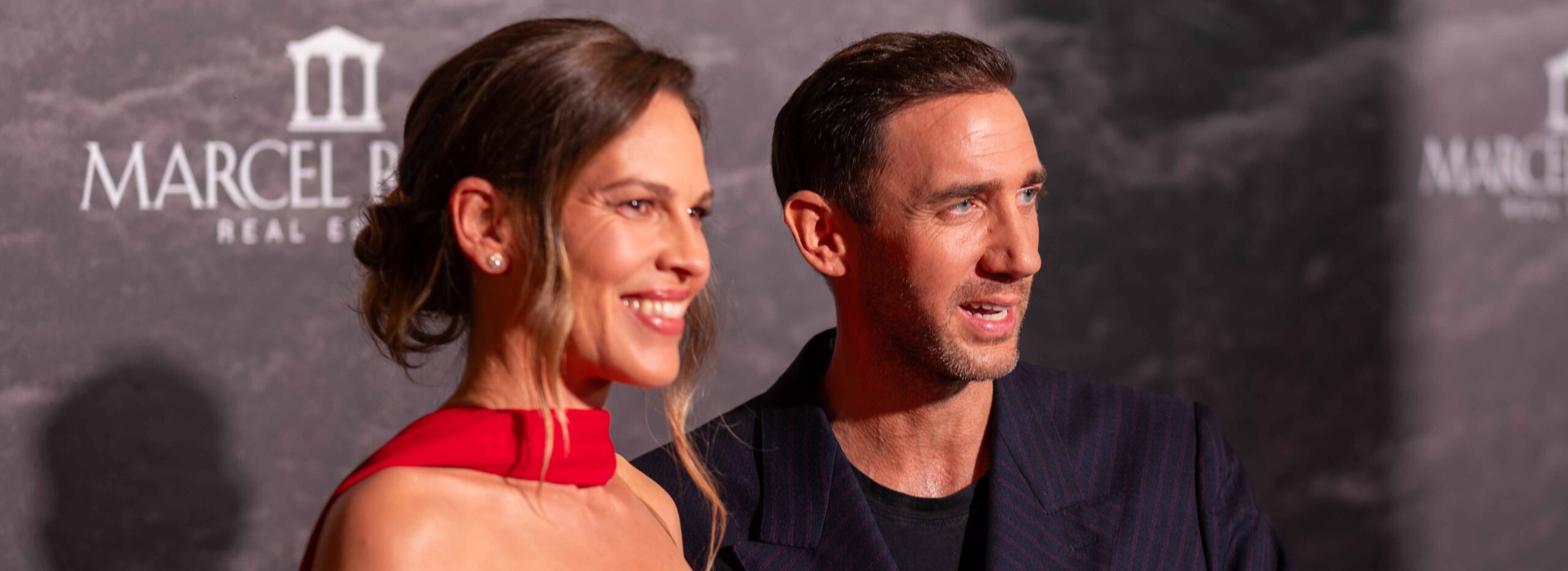 Hilary Swank and Marcel Remus at Pure Salt Hotel in Port Adriano. Photo by Majorca Mallorca