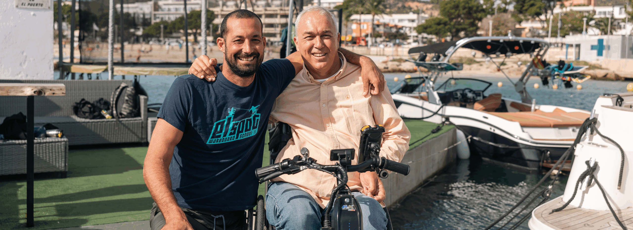 Rafa Winckleman with Mateo from Elspot.