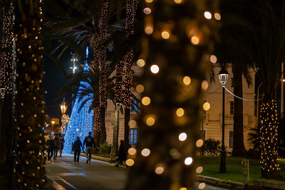 Christmas lights in Palma 