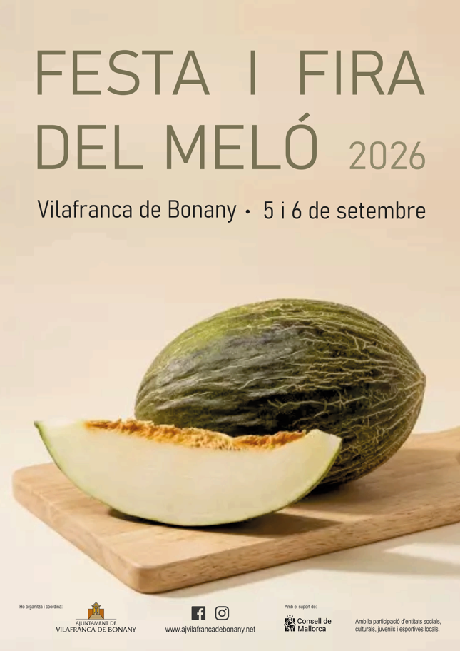 Fira del Meló in Vilafranca de Bonany, Mallorca