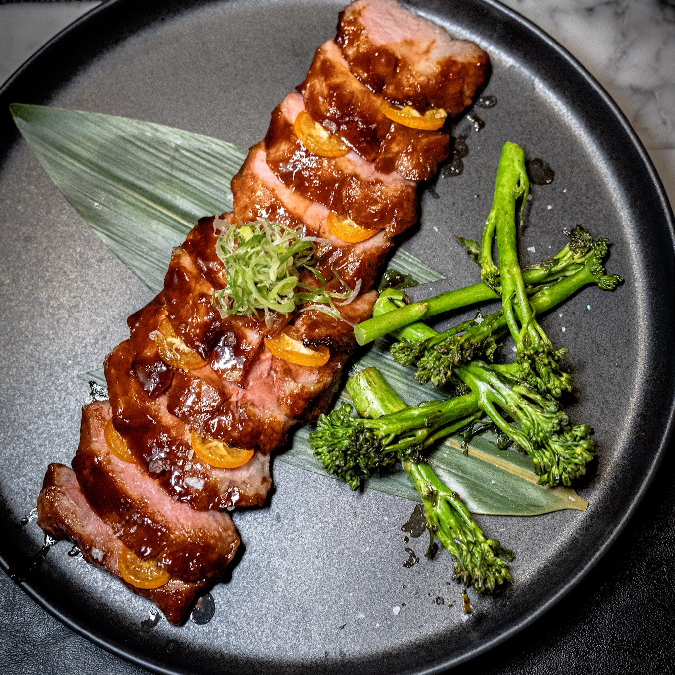 Iberian Pork Pluma at Viu Restaurant in Palma